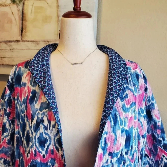 ALFRED DUNNER | Reversible Open Jacket/Shawl sz 16 NWT - Picture 2 of 7